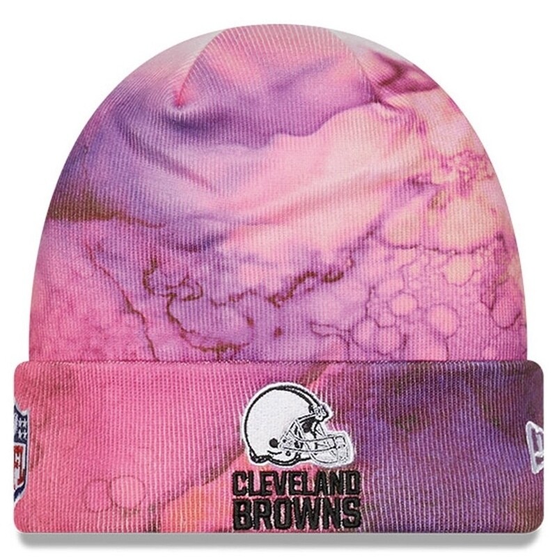 Cleveland Browns Men’s New Era Crucial Catch Cuffed Knit Hat
