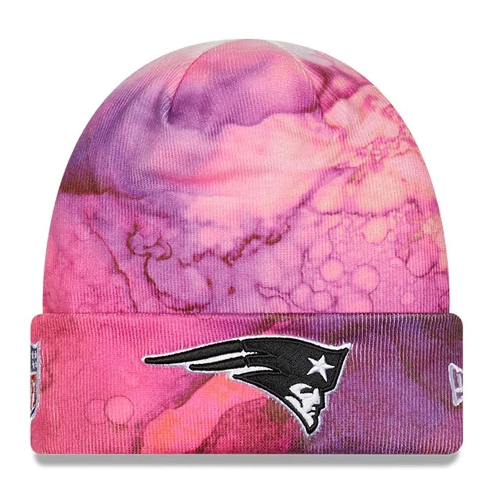 New England Patriots Men’s New Era Crucial Catch Cuffed Knit Hat