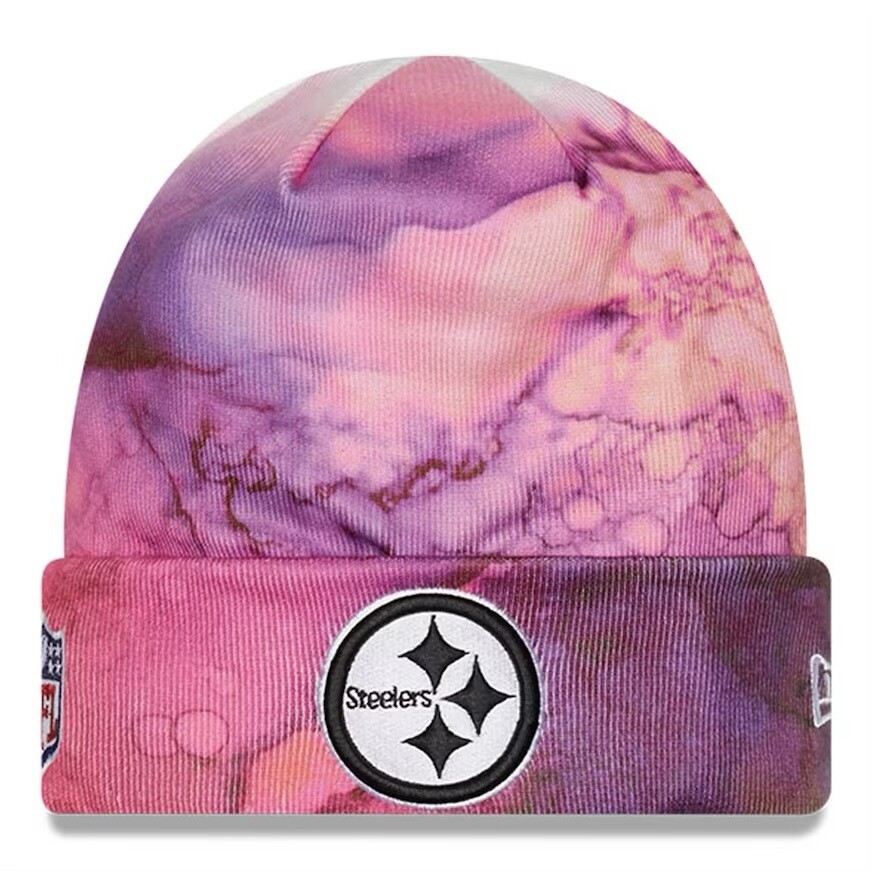 Pittsburgh Steelers Men’s New Era Crucial Catch Cuffed Knit Hat