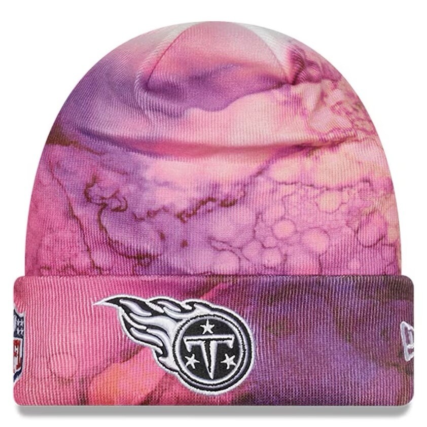 Tennessee Titans Men’s New Era Crucial Catch Cuffed Knit Hat