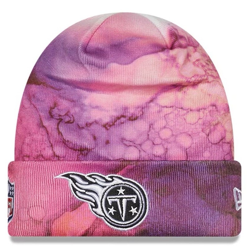 Tennessee Titans Men’s New Era Crucial Catch Cuffed Knit Hat