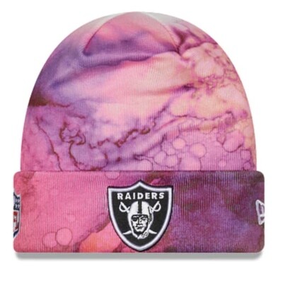 Las Vegas Raiders Men’s New Era Crucial Catch Cuffed Knit Hat