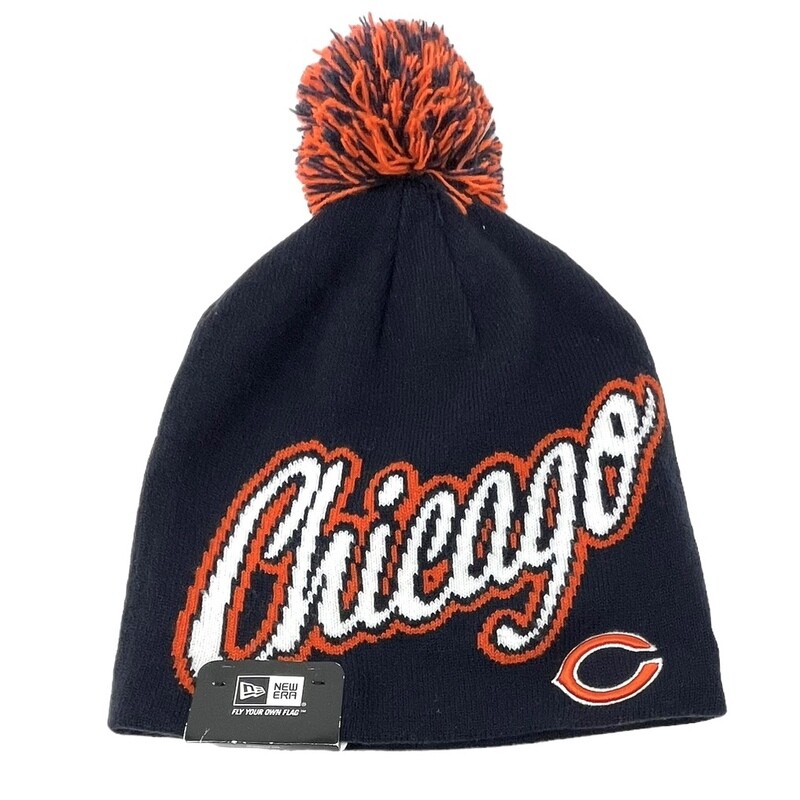 Chicago Bears Men’s New Era Script Freeze Knit Hat Chicago Bears Men’s New Era Script Freeze Knit Hat
