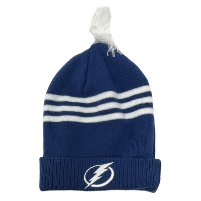 Tampa Bay Lightning Men’s Adidas Cuffed Pom Knit Hat Tampa Bay Lightning Men’s Adidas Cuffed Pom Knit Hat