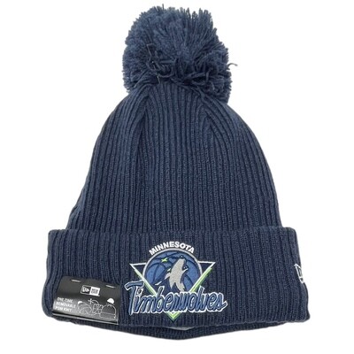 Minnesota Timberwolves Men’s New Era Tip Off Cuffed Pom Knit Hat