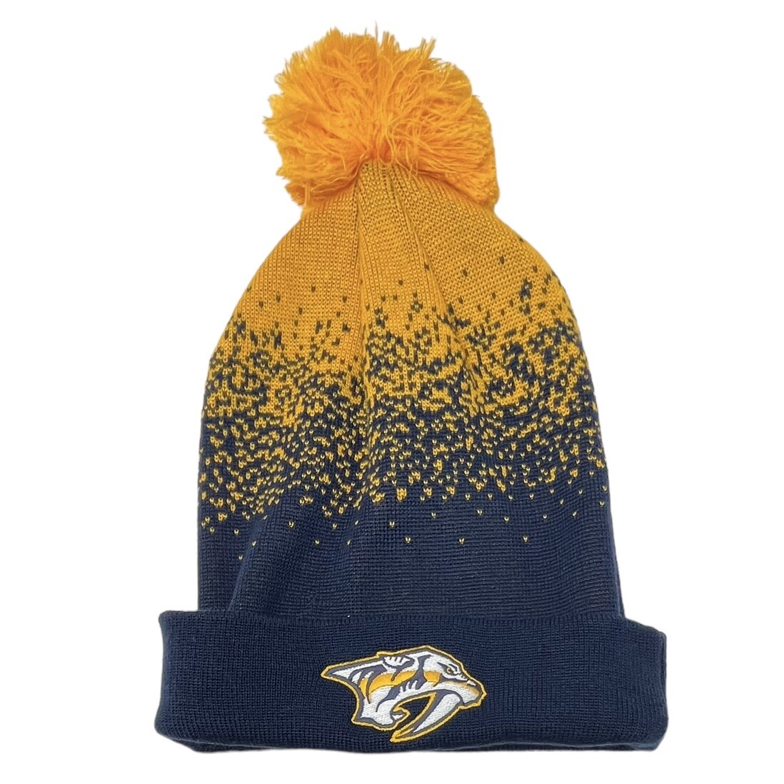Nashville Predators Men’s Adidas Cuffed Pom Knit Hat