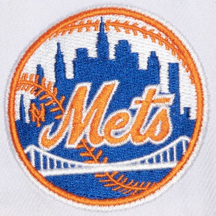  Mitchell & Ness New York Mets Cooperstown MLB Evergreen Pro  Snapback Hat Cap - White : Sports & Outdoors