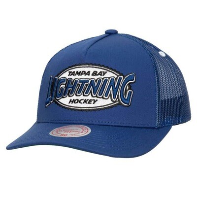 Tampa Bay Lightning Men’s Mitchell & Ness Team Seal Trucker Snapback Hat