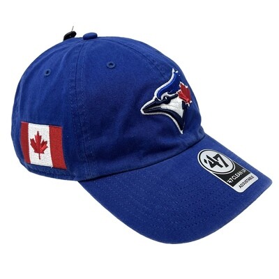 Toronto Blue Jays Men’s 47 Brand Clean Up Adjustable Hat