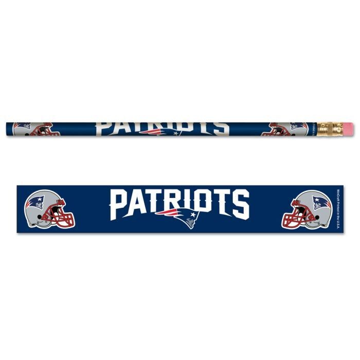 New England Patriots 6 Pack Pencils