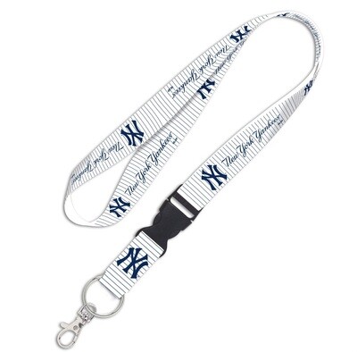 New York Yankees Script 1" Lanyard