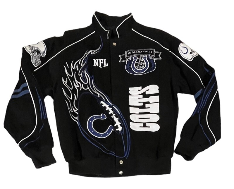 Indianapolis Colts Men's Embroidered Cotton Twill Jacket