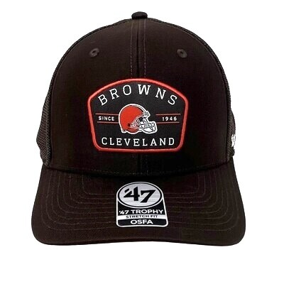Cleveland Browns Men's 47 Trophy Stretch Fit Hat