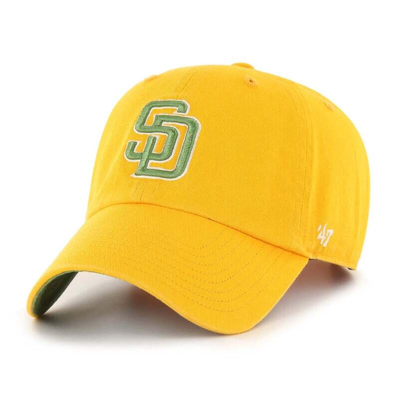 San Diego Padres Men’s 47 Brand Clean Up Adjustable Hat