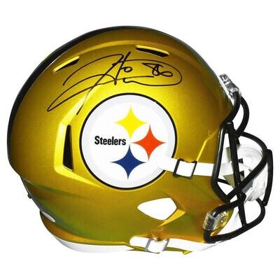 Pittsburgh Steelers Hines Ward Autographed Full Size Flash Replica Helmet