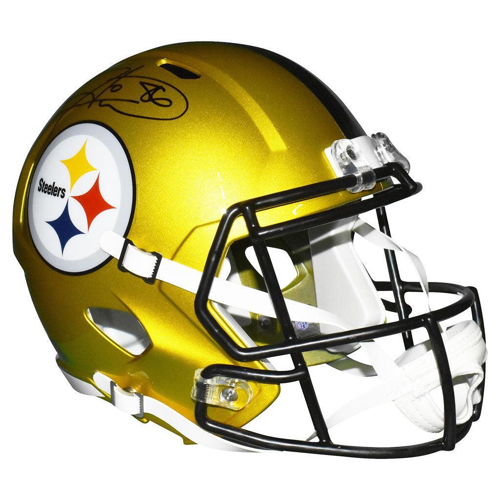 Hines Ward Signed Pittsburgh Steelers Full Size Speed Replica Flash Helmet BAS