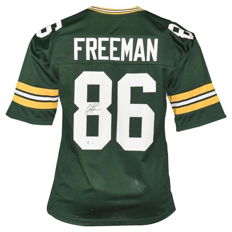 Green Bay Pro Style Antonio Freeman Green Autographed Jersey