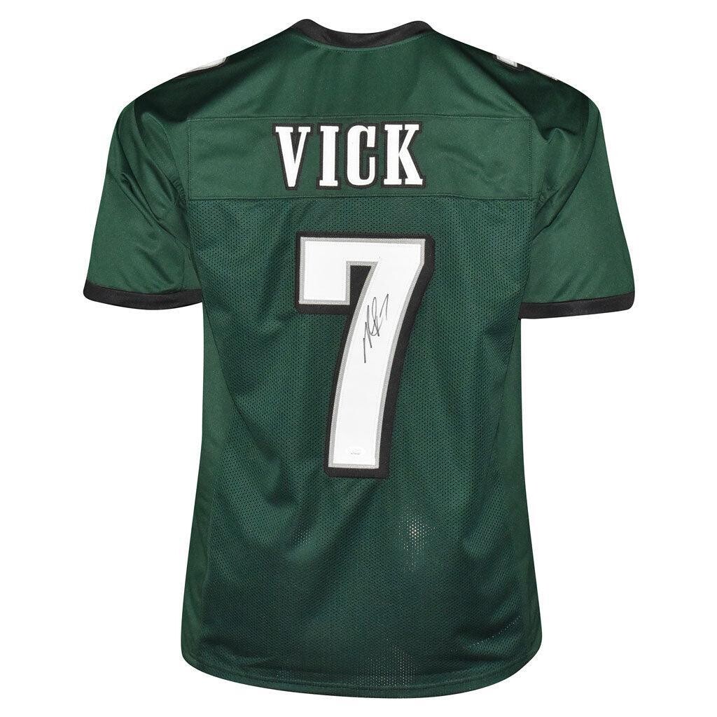 Philadelphia Pro Style Michael Vick Green Autographed Jersey