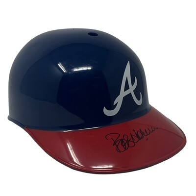 Atlanta Braves Bob Horner Autographed Batting Helmet