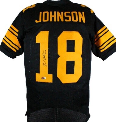 Pittsburgh Pro Style Diontae Johnson Color Rush Autographed Jersey