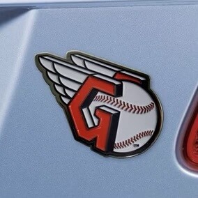 Cleveland Guardians 3-D Metal Auto Emblem