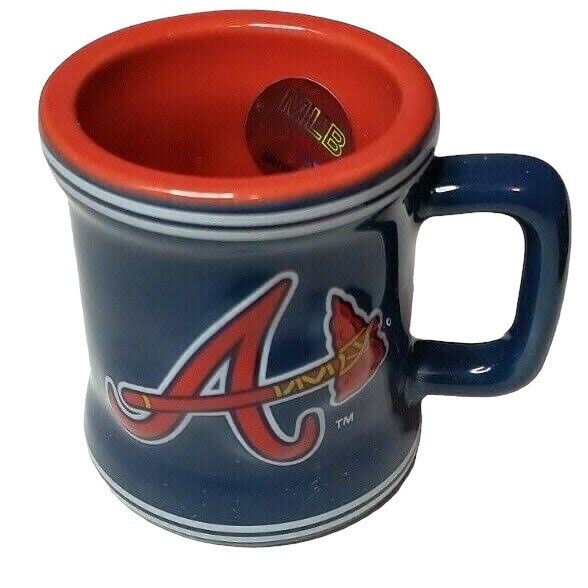Atlanta Braves 2 Ounce Mug Shot Glass