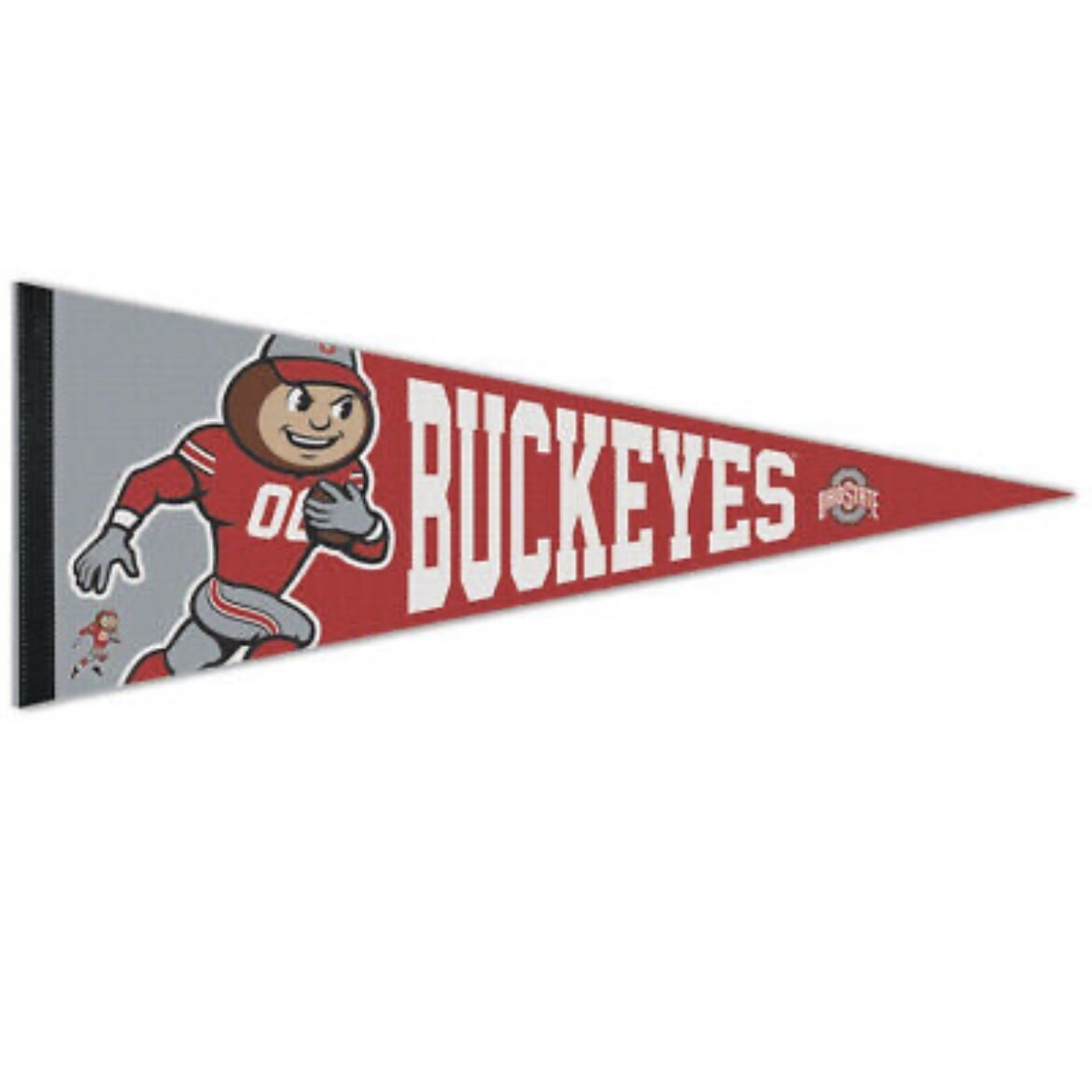 Ohio State Buckeyes Brutus 12" x 30" Premium Pennant