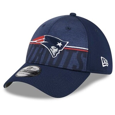 New England Patriots Men’s New Era Navy 2023 NFL Training Camp 39THIRTY Flex Fit Hat