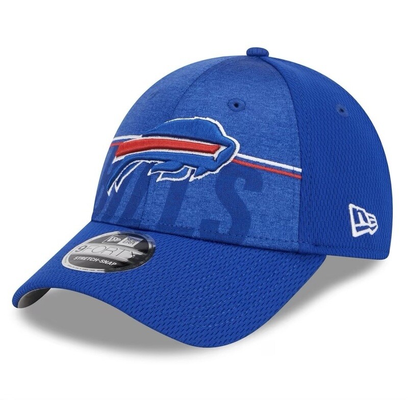Buffalo Bills Men’s New Era Royal NFL Training Camp 9FORTY Stretch-Snap Hat