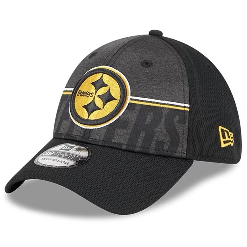 Pittsburgh Steelers Men’s New Era Colorway 2023 NFL Training Camp 39THIRTY Flex Fit Hat