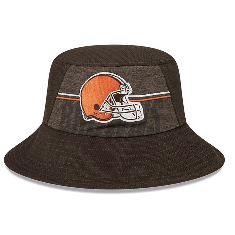 Cleveland Browns Men’s New Era 2023 NFL Training Camp Stretch Bucket Hat