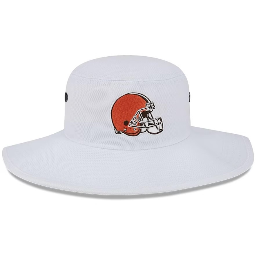 Men's New Era Brown Cleveland Browns Logo Bucket Hat, 56% OFF