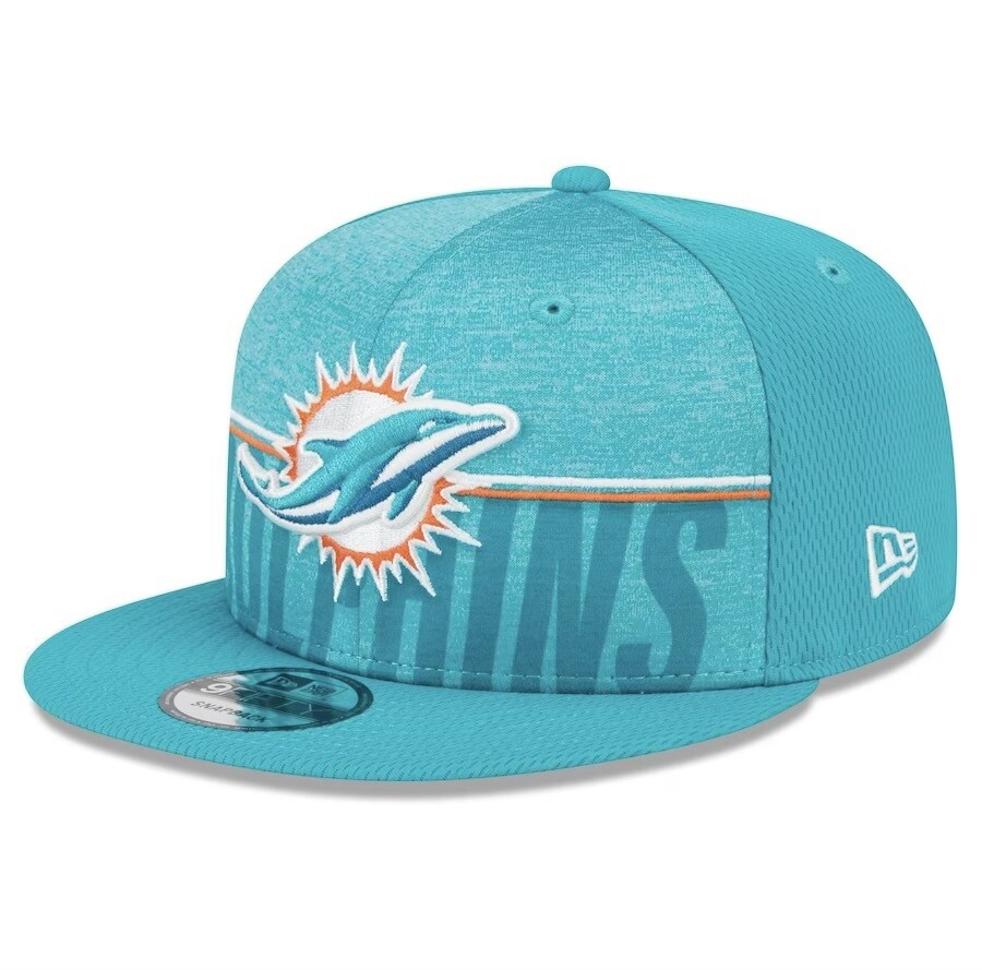 Miami Dolphins Men’s New Era 2023 NFL Training Camp 9FIFTY Snapback Hat