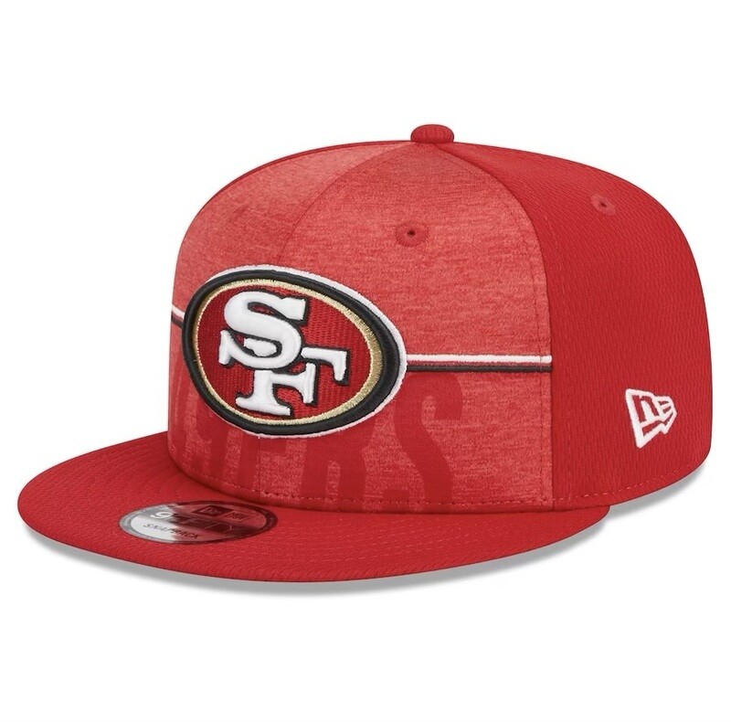 San Francisco 49ers Men’s New Era 2023 NFL Training Camp 9FIFTY Snapback Hat