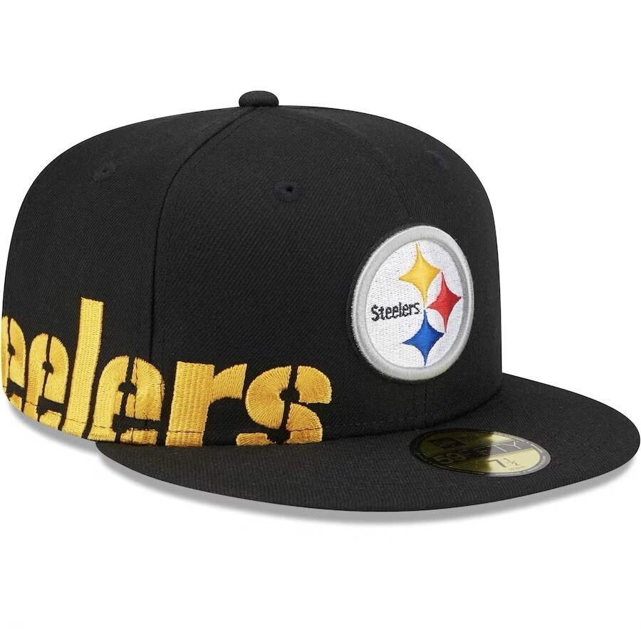 Pittsburgh Steelers Men’s New Era Arch 59Fifty Fitted Hat