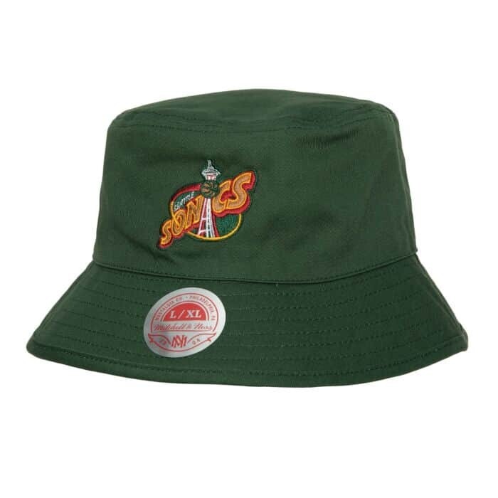 Seattle SuperSonics Men’s NBA Lifestyle Mitchell & Ness  HWC Reversible Bucket Hat