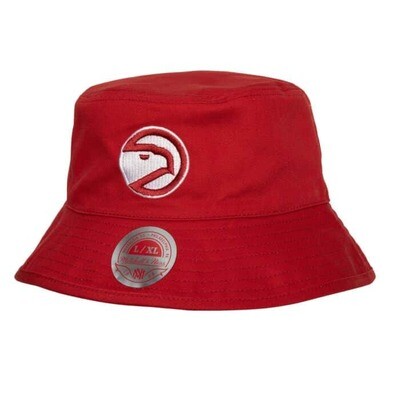 Atlanta Hawks Men’s NBA Lifestyle Mitchell & Ness HWC Reversible Bucket Hat