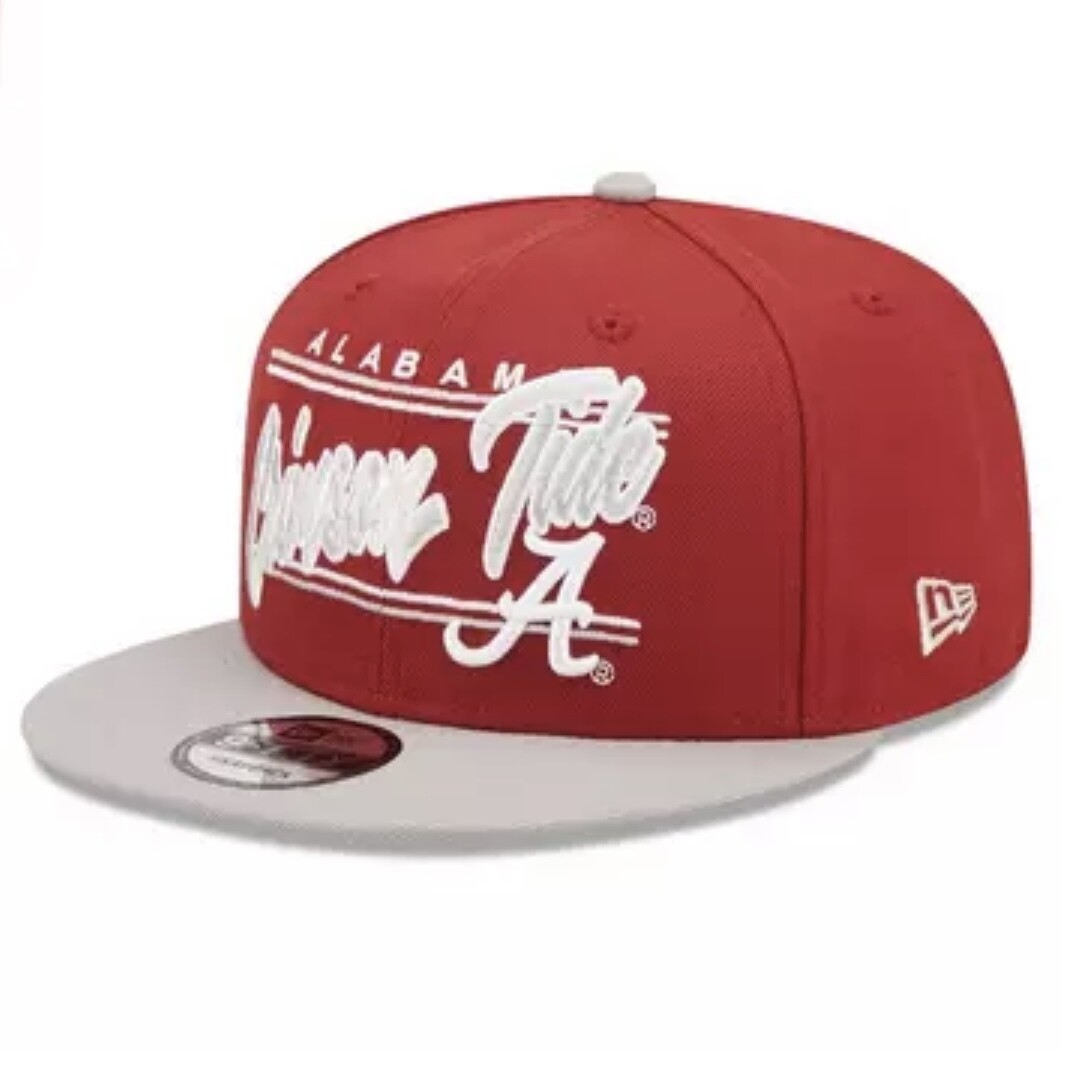 Alabama Crimson Tide Men’s Team Script New Era 9Fifty Snapback Hat
