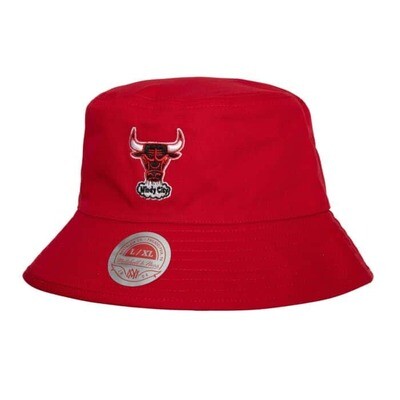 Chicago Bulls Men’s NBA Lifestyle Mitchell & Ness HWC Reversible Bucket Hat