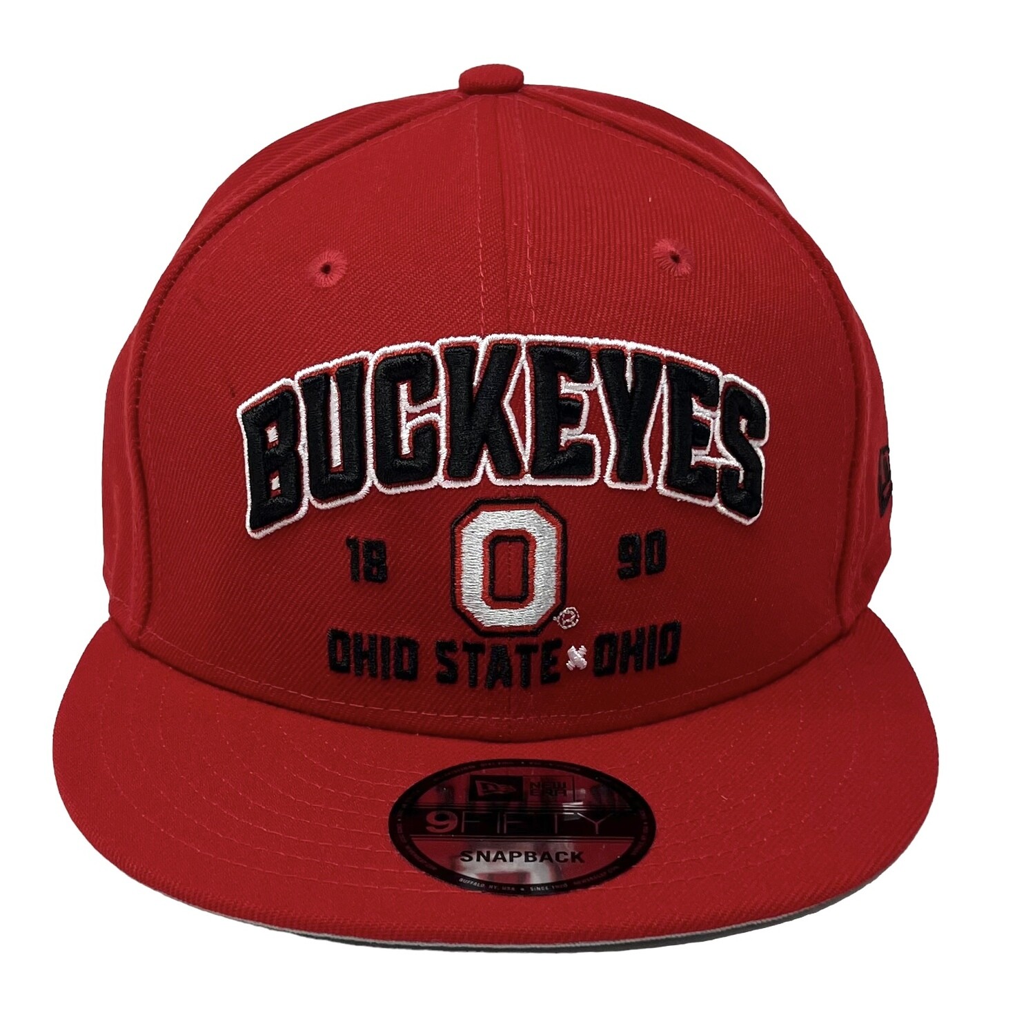 Ohio State Buckeyes Men’s NCAA Stacked Mitchell & Ness Snapback Hat