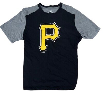 Pittsburgh Pirates Men’s Black & Grey Fanatics Shirt