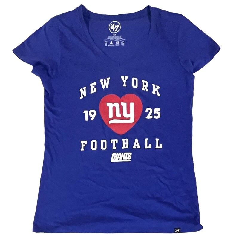 New York Giants Women's 47 Royal Blue Shirt