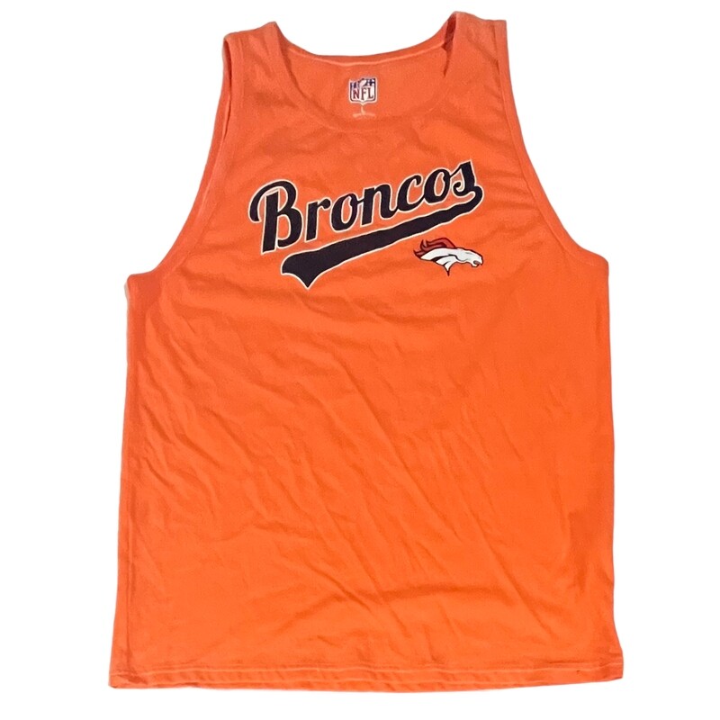 Denver Broncos Men’s Orange Tank Top