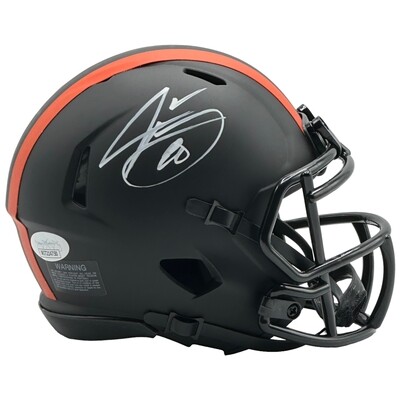 Cleveland Browns Jarvis Landry Autographed Eclipse Mini Helmet Cleveland Browns Jarvis Landry Autographed Eclipse Mini Helmet