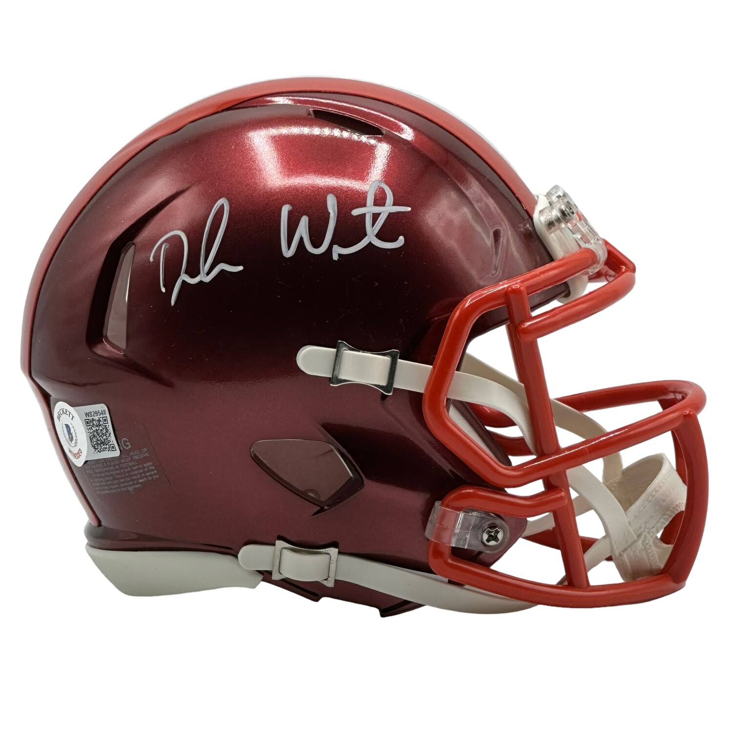 Cleveland Browns DeShaun Watson Autographed Riddell Flash Mini Helmet
