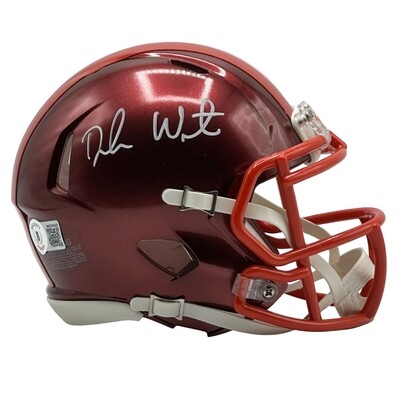 Cleveland Browns DeShaun Watson Autographed Riddell Flash Mini Helmet Cleveland Browns DeShaun Watson Autographed Riddell Flash Mini Helmet
