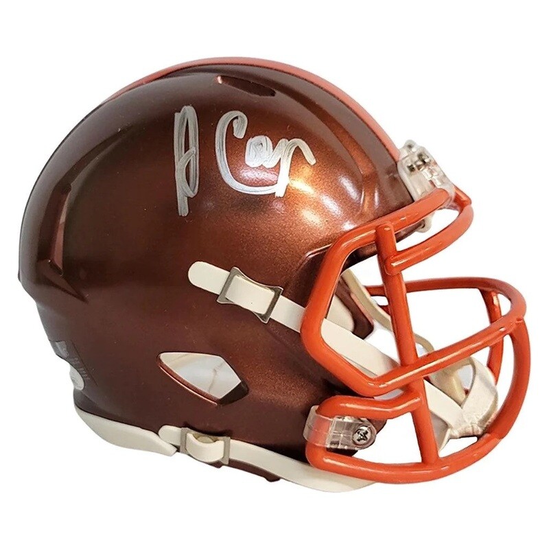 Cleveland Browns Amari Cooper Autographed Riddell Flash Mini Helmet