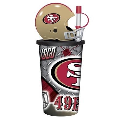 San Francisco 49ers 32oz Reusable Drinking Helmet Cup