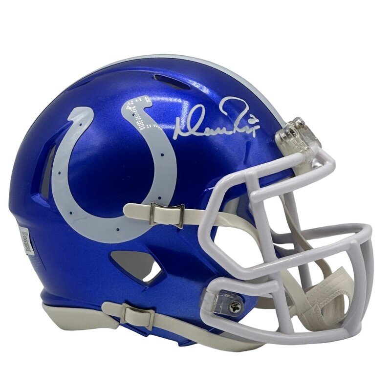 Indianapolis Colts Matt Ryan Autographed Riddell Flash Mini Helmet