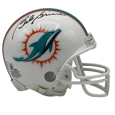 Miami Dolphins Bob Griese Autographed Mini Helmet